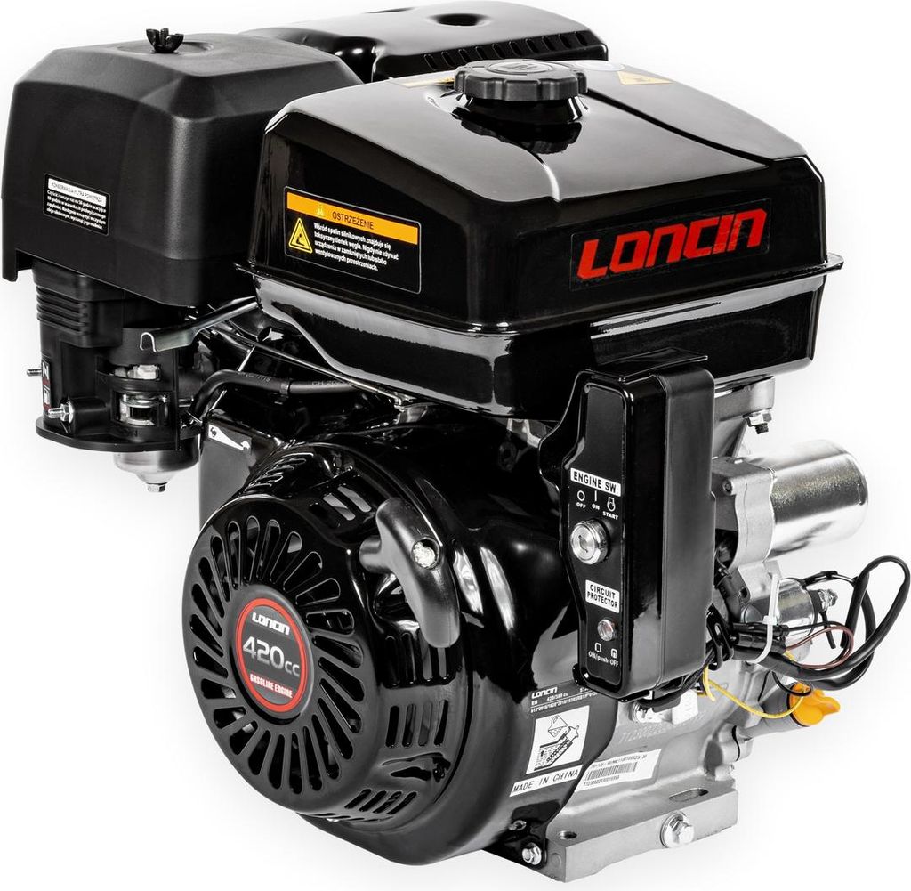 SILNIK LONCIN G420FD-A Z ROZRUSZNIKIEM SPALINOWY BENZYNOWY Zdjęcie produktu 