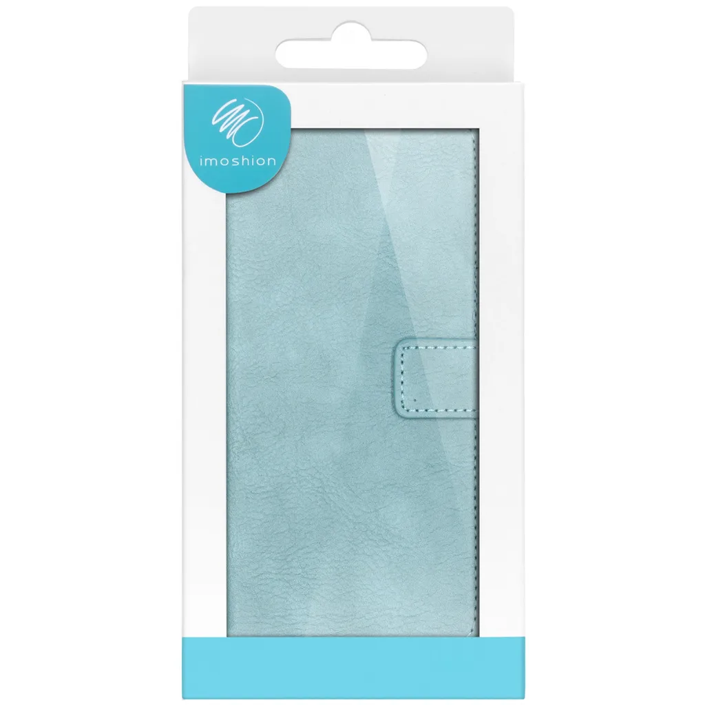 iMoshion Custodia Portafoglio per iPhone X e Xs - Azzurro Business - 4
