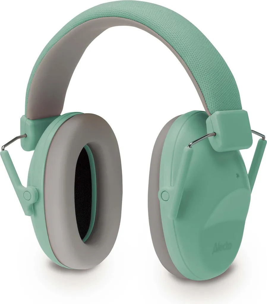 Casque protection auditive enfant Alecto BV73GR Vert pour concert et fête