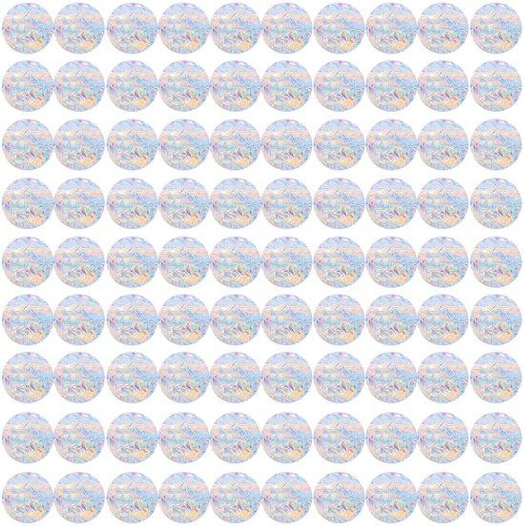Runde Prismen Fensterfolie Regenbogen Anti-Vogel-Schutzsticker Glas