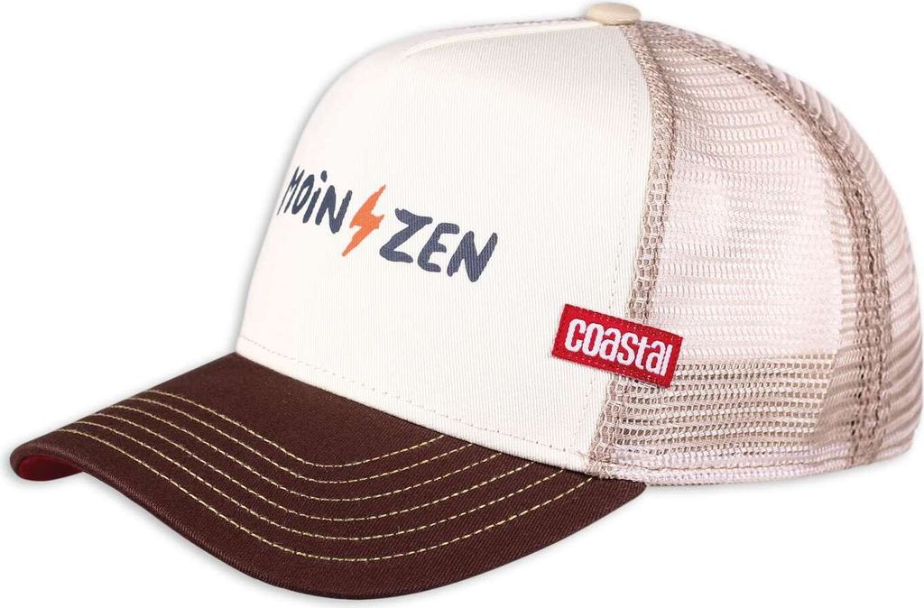 Coastal Trucker Cap HFT Moinzen White/Brown/Khaki