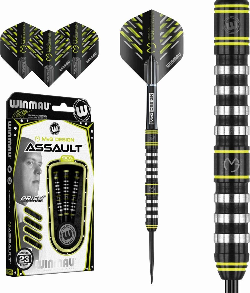 Winmau Michael van Gerwen Assault 90% - Steeldarts