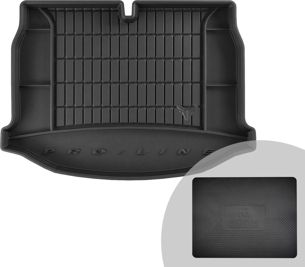 FROGUM ProLine 3D Gummimatte Exklusive Auto Kofferraummatte Kofferraumwanne für Volkswagen Beetle 2011-2019