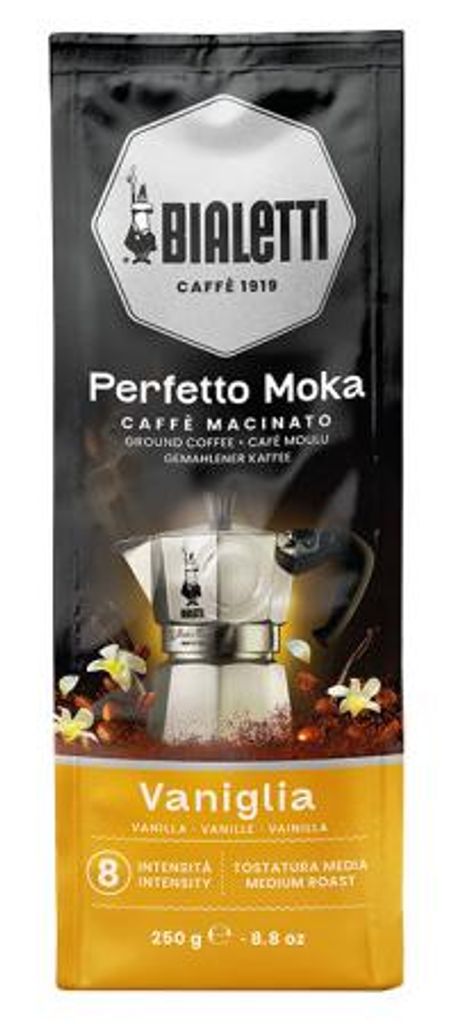 Bialetti Perfetto Moka Vaniglia, 250 g, Středně pražená, Obrázek produktu 