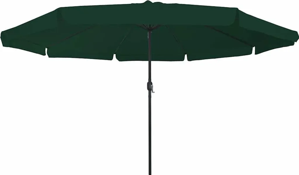 Crea la tua Oasi: Ombrellone vidaXL 395x395cm Verde e Nero