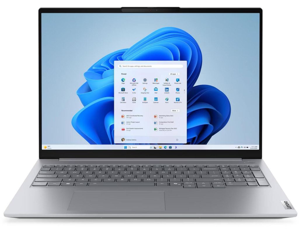 Lenovo ThinkBook 16 G8 IAL, Intel Core Ultra 9, 40,6 cm Produktbild 