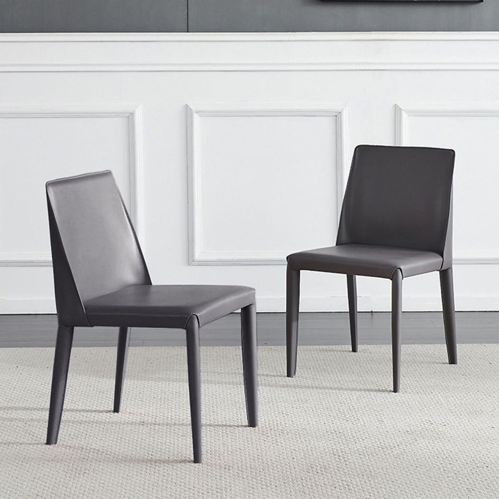 Sessel Essstuhl Schreibtischstuhl Bürostuhl Loungestuhl Bürostuhl mit Rückenlehne Polsterstuhl Stuhl 2-teiliges Set Schwarz 45*45*81cm