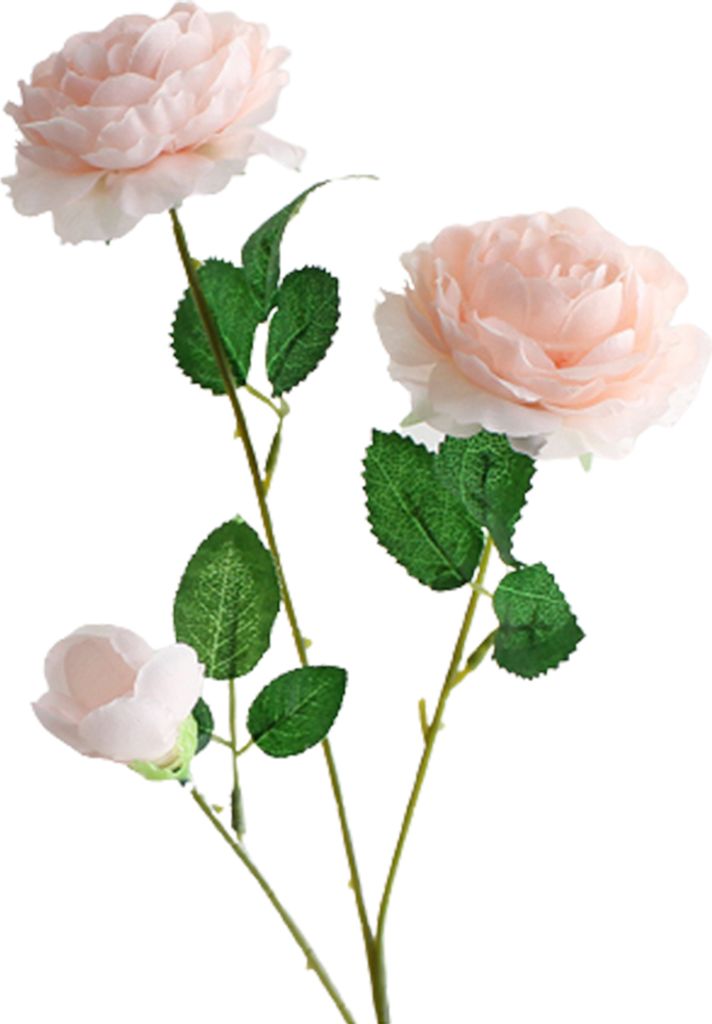 Künstliche Blume Mehrzwecke hellfarbene künstliche Seidenblumensimulation Rose Display für Geschenke-Rosa
