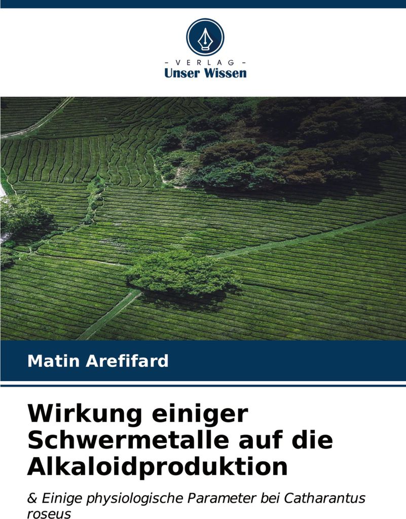 Wirkung einiger Schwermetalle auf die Alkaloidproduktion