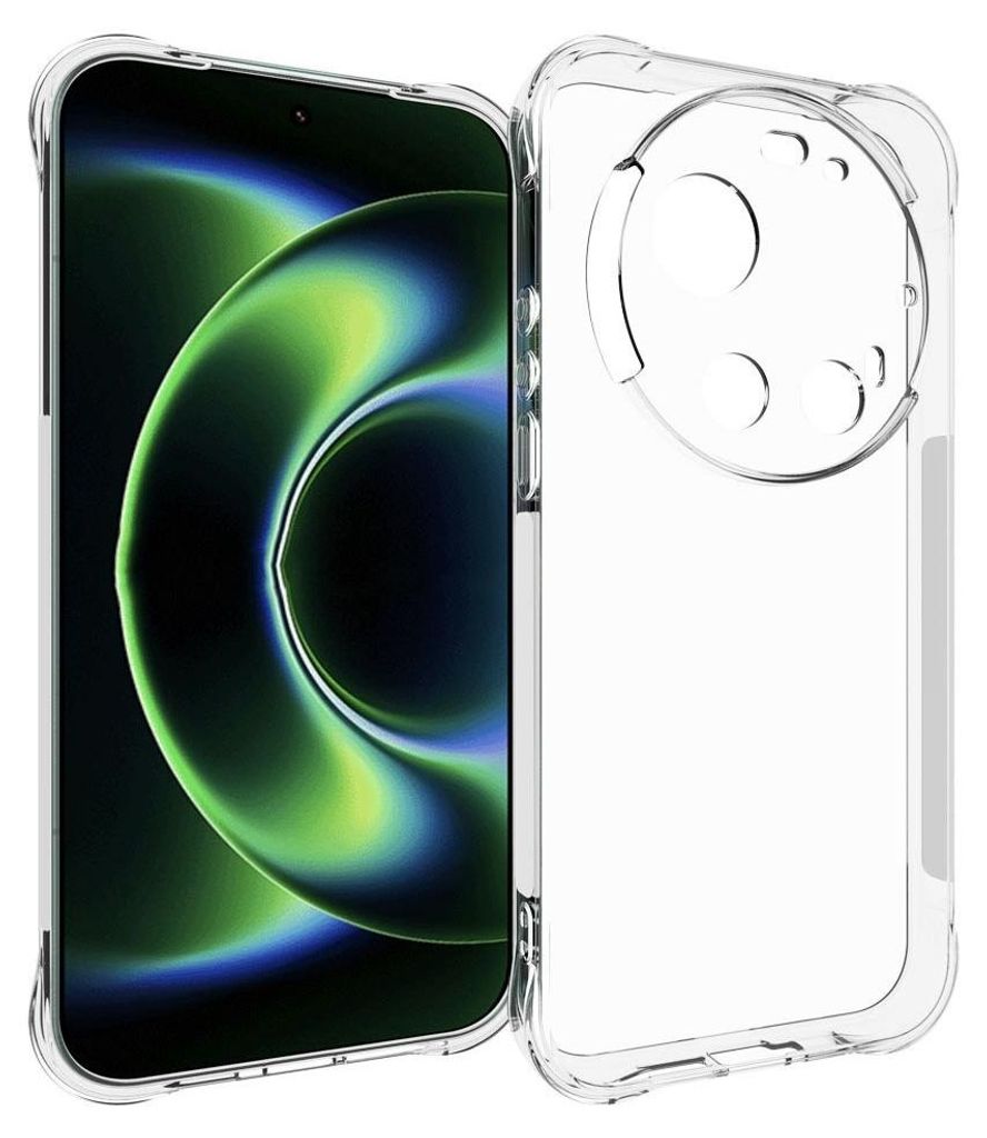 Xiaomi 17 Ultra Hülle - Coverup TPU Back Cover mit AirBag Corners - Transparent