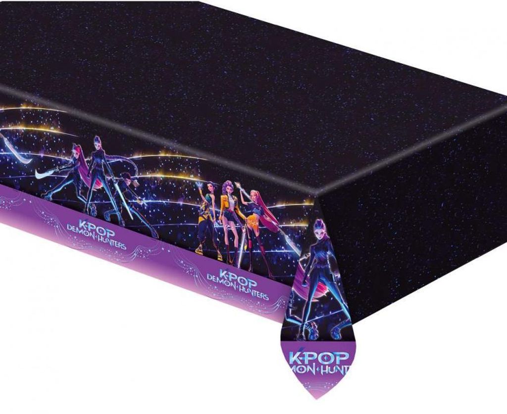 Obrus plastikowy K POP DEMON HUNTERS 120x180cm Zdjęcie produktu 