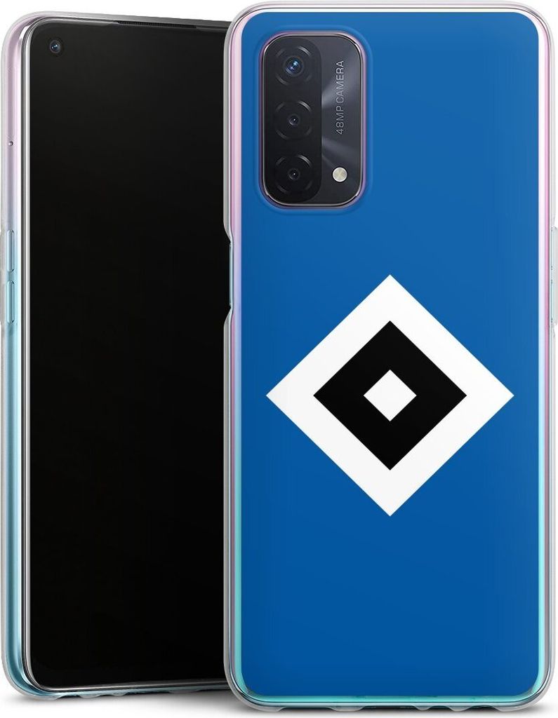 DeinDesign Handyhülle für Oppo A54 5G Silikon Hülle Case Smartphone Schutzhülle HSV Hamburger SV Logo