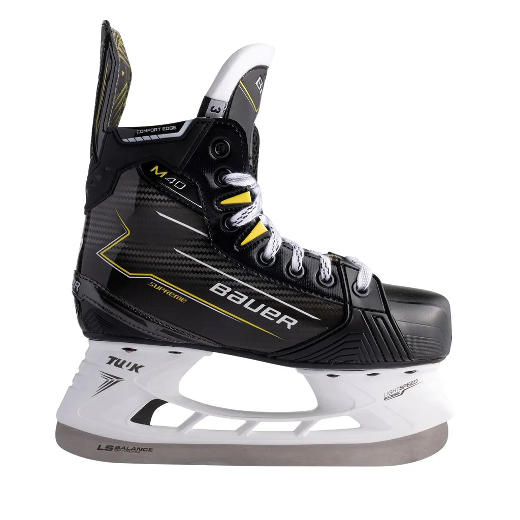Patins à glace Bauer Supreme M40 Junior 35.5 thermoformables D