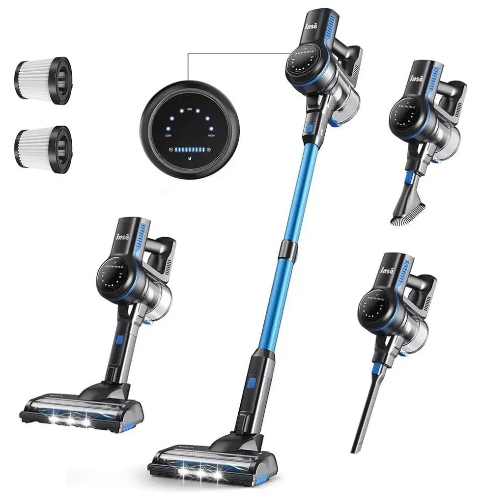 Aspirateur balai S7P pour sols et tapis : 45 min de nettoyage sans fil