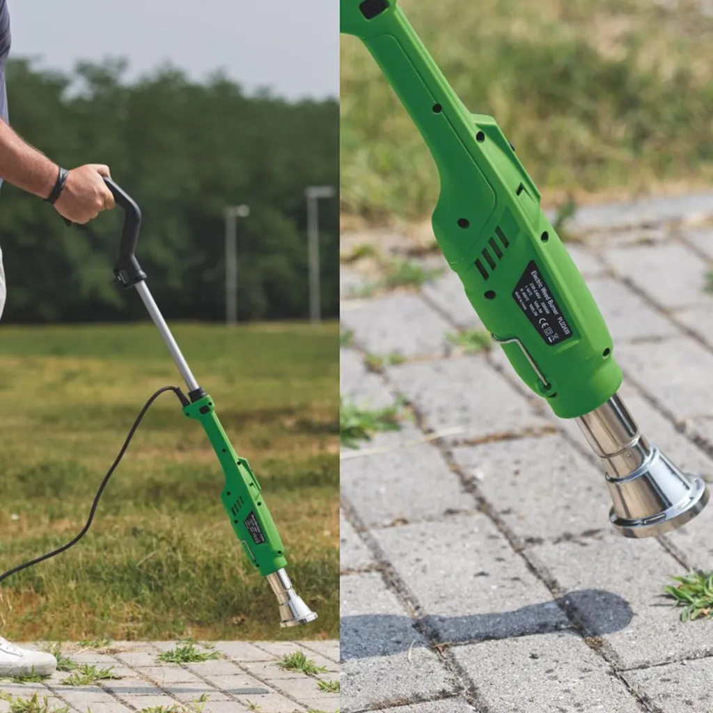 Désherbeur 2000W thermique électrique Kemper : Puissance et double buse