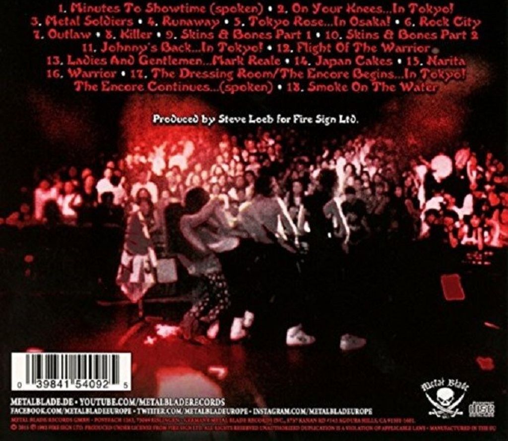 Riot-Riot In Japan-Live!! RI