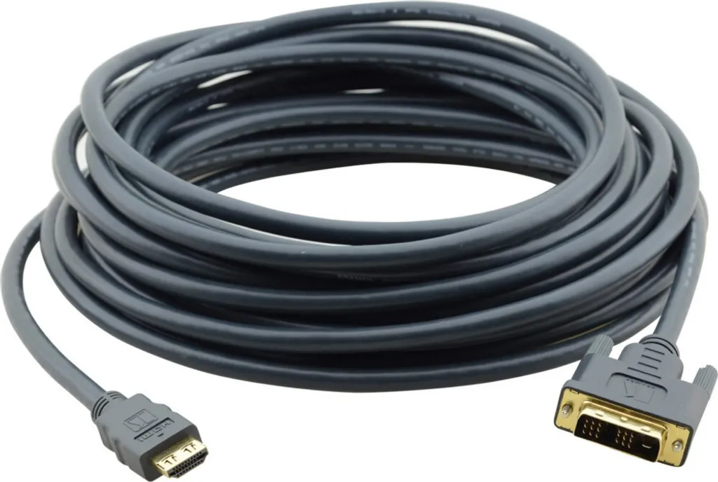 Kramer C-HM/DM 4,6m Cavo HDMI a DVI-D Nero | Alta Fedeltà Video