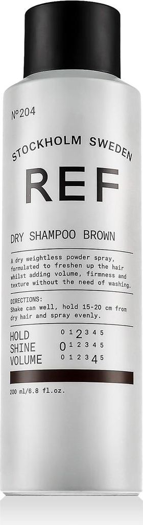 Stockholm Sweden Ref Dry Shampoo Brown 200ml - shampoing Image du produit 