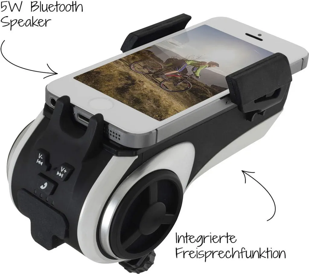 FISCHER Support Multimédia Smartphone Vélo Box avec Écran Tactile - 4