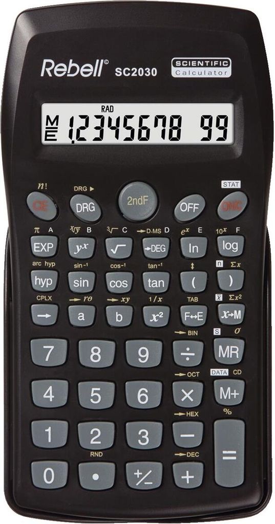 Rebell RE-SC2030 Calcolatrice scolastica SC2030, Immagine del prodotto 