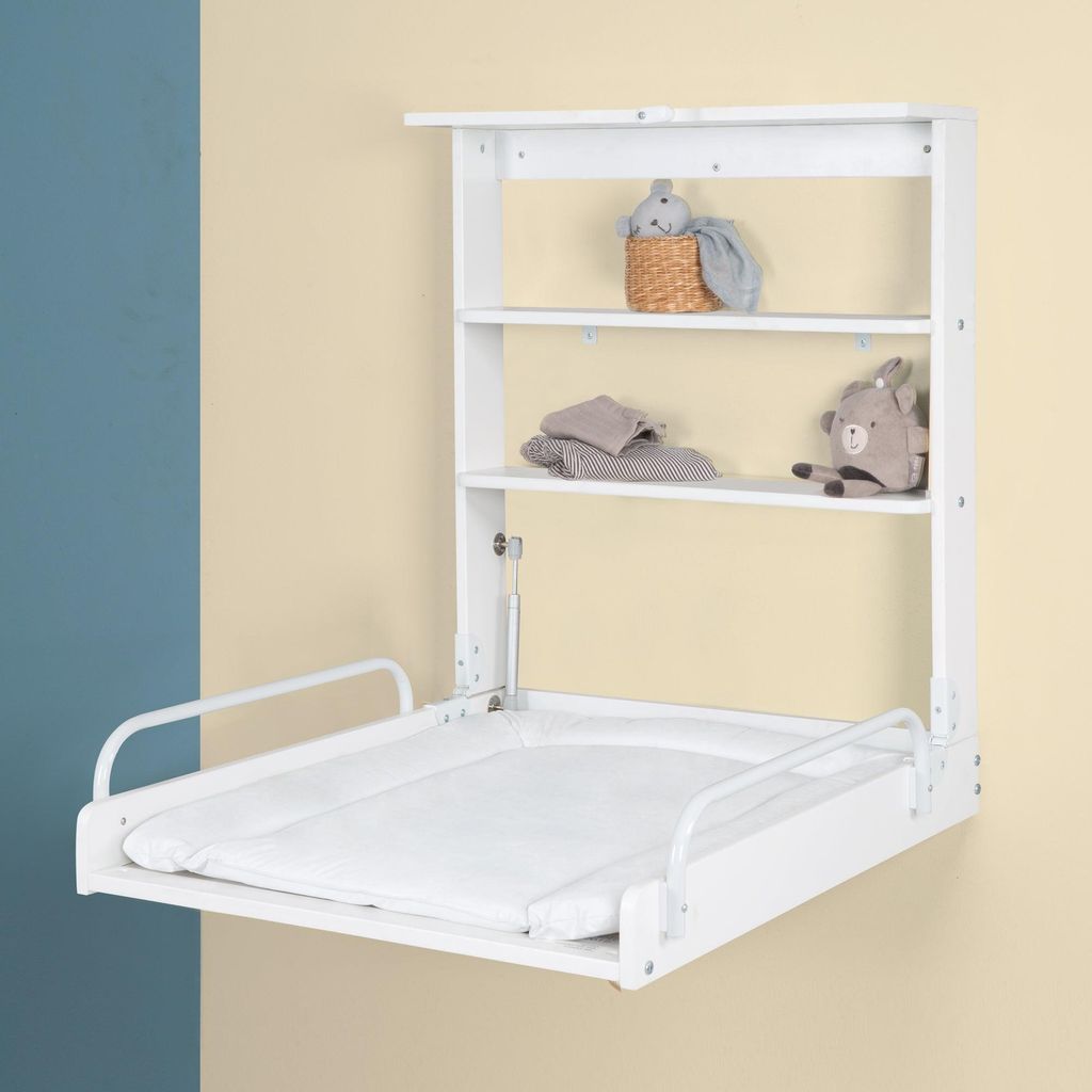 Roba wandplank "Vogeltanz" wit, inclusief Productafbeelding 