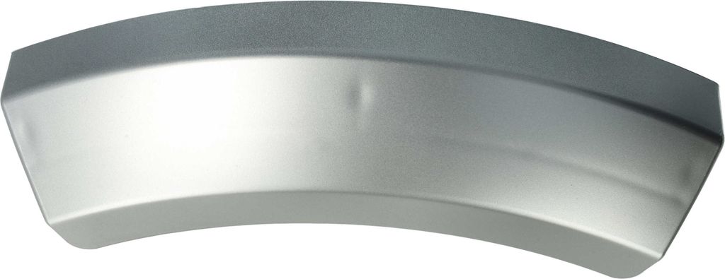 vhbw Türgriff kompatibel mit Bosch WTV7410SZA/04, WTV7410SZA/11, WTV7410SZA/15, WTV76100CN/01 Trockner - 22,5 x 7 x 2 cm Kunststoff Silber