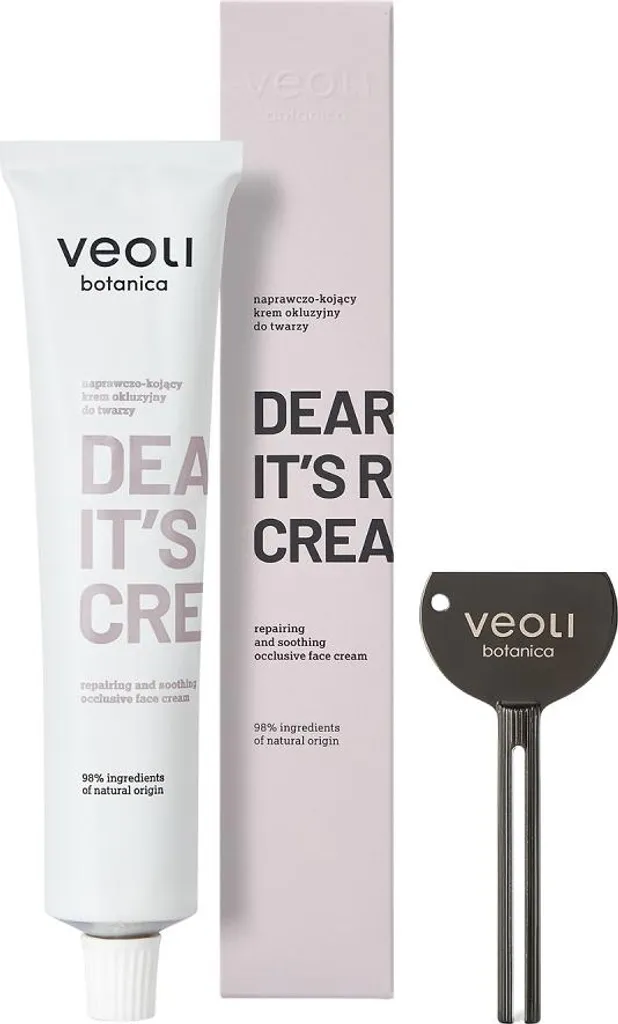 Soin Visage Hydratant Riche Dear Skin Veoli Botanica pour Peau Très Sèche
