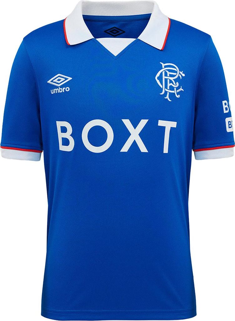 Umbro - "25/26" Heimtrikot für Kinder, kurzärmlig UO2689 (128) (Lapislazuli)