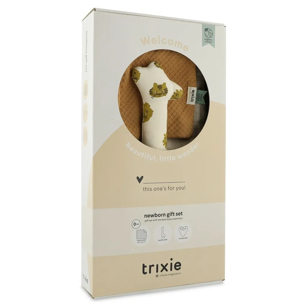 Trixie Coffret Cadeau Naissance M Lucky Leopard - Kit Bébé Complet - 2