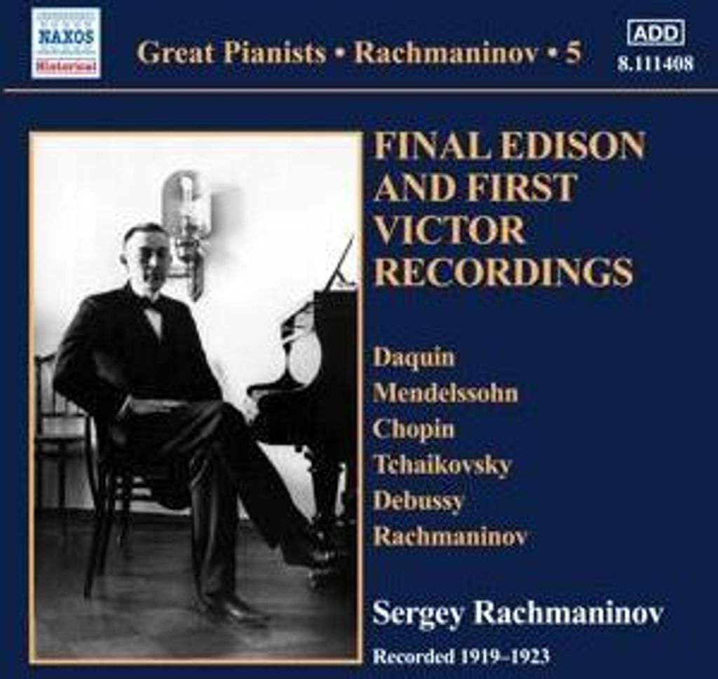 Rachmaninoff, S: Solo Piano Recordings Vol.5