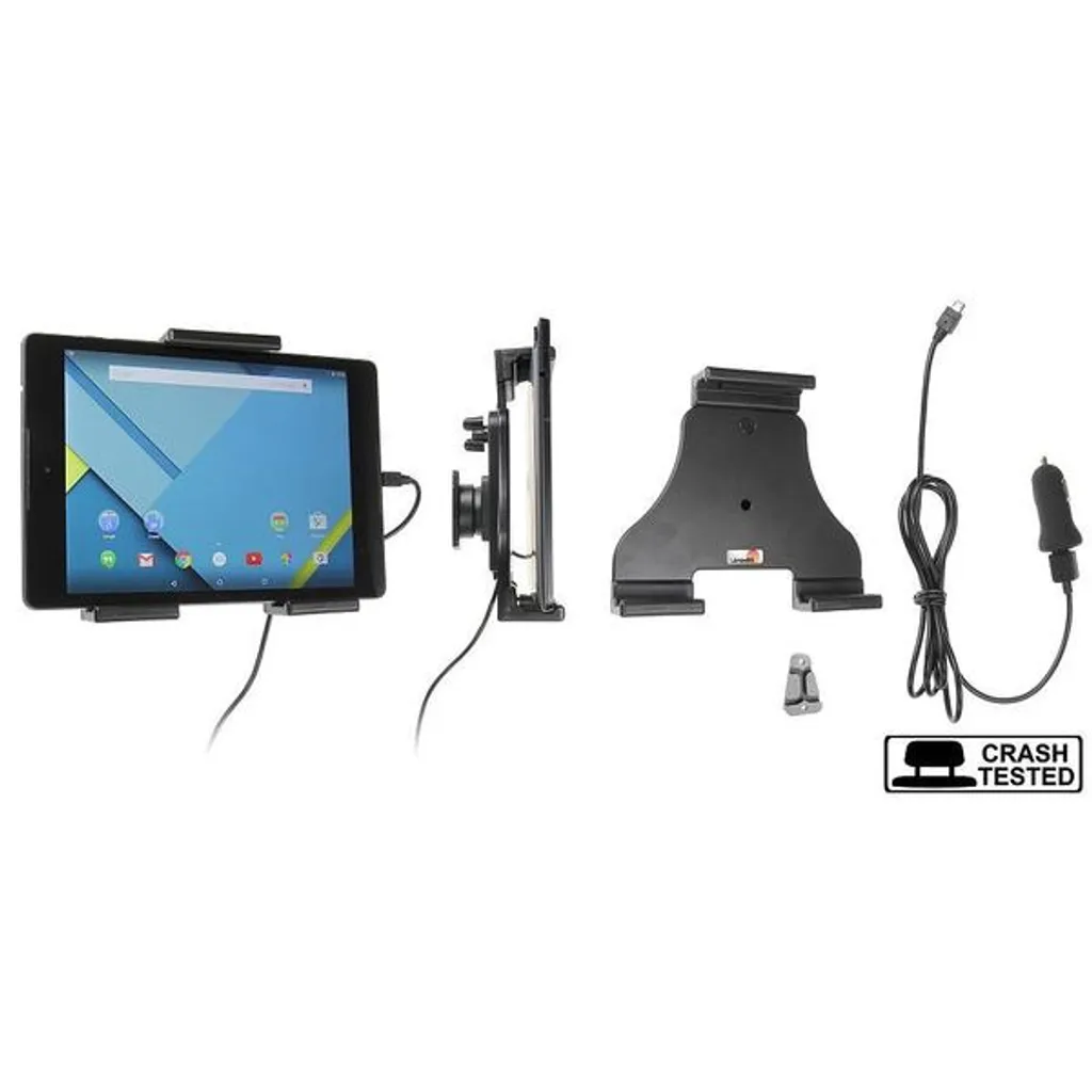 Brodit Support Tablette Actif USB-C Universel réglable 140-195mm