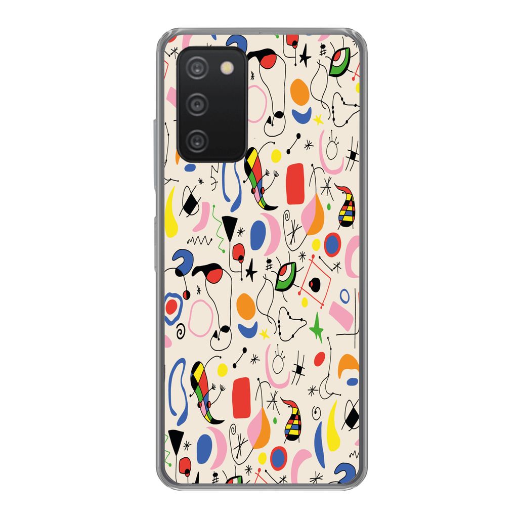 MuchoWow Handyhülle Schutzhülle Hülle für Samsung Galaxy A53 5G Muster - Abstrakt - Kunst Silikon Softcase Handy Hülle - Schutzabdeckung