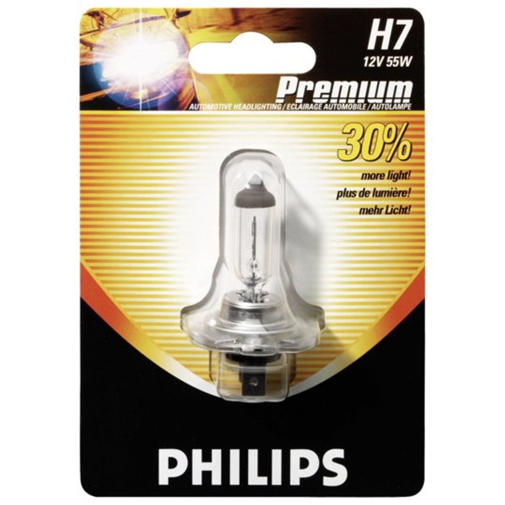Philips Vision H7 12V 55W (12972PRB1) – Halogenbirne | +30% Produktbild 