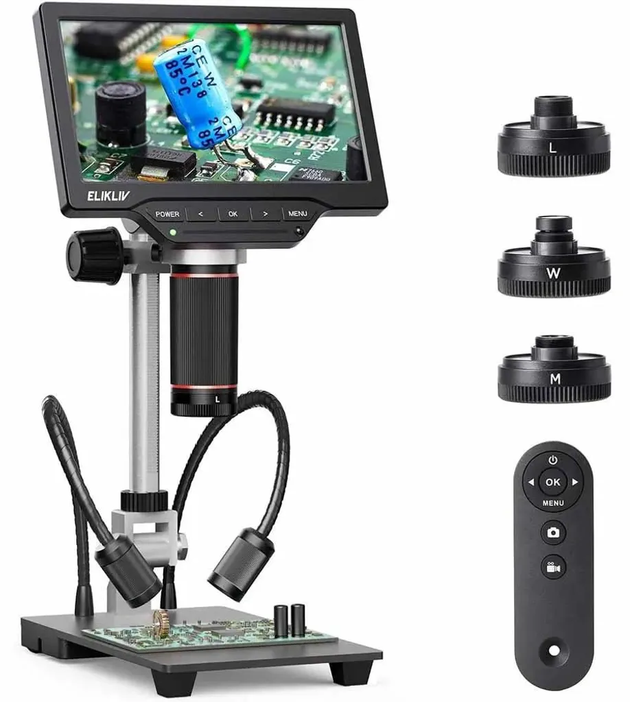 Microscope 4K TL301 : Dites adieu à la fatigue visuelle en inspection