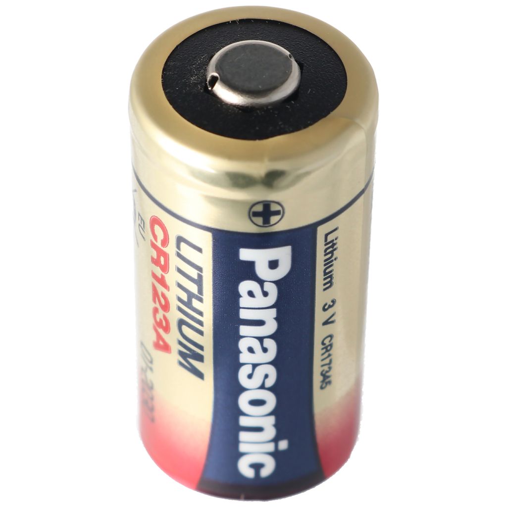 8x CR123A Foto-Batterien Lithium von PANASONIC im Blister 