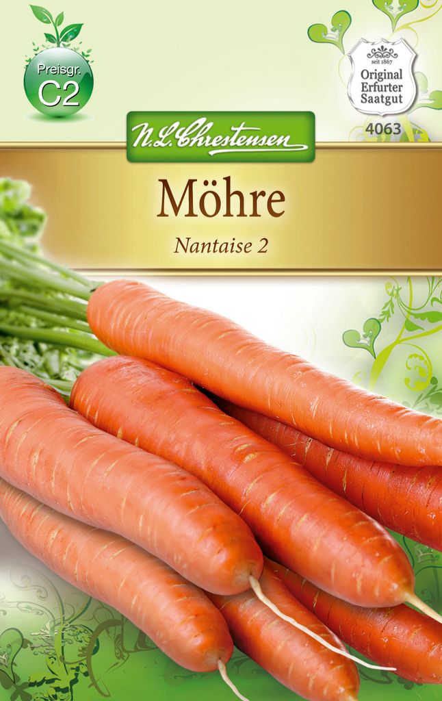 Möhre Nantaise 2 | Möhrensamen von N.L. Chrestensen