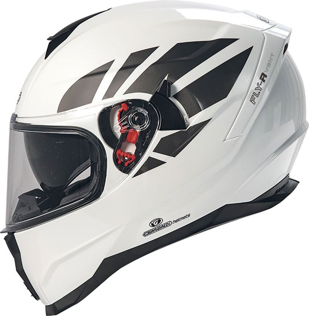 Gari G80 Fly-r Integralhelm Weiß M Weiß M