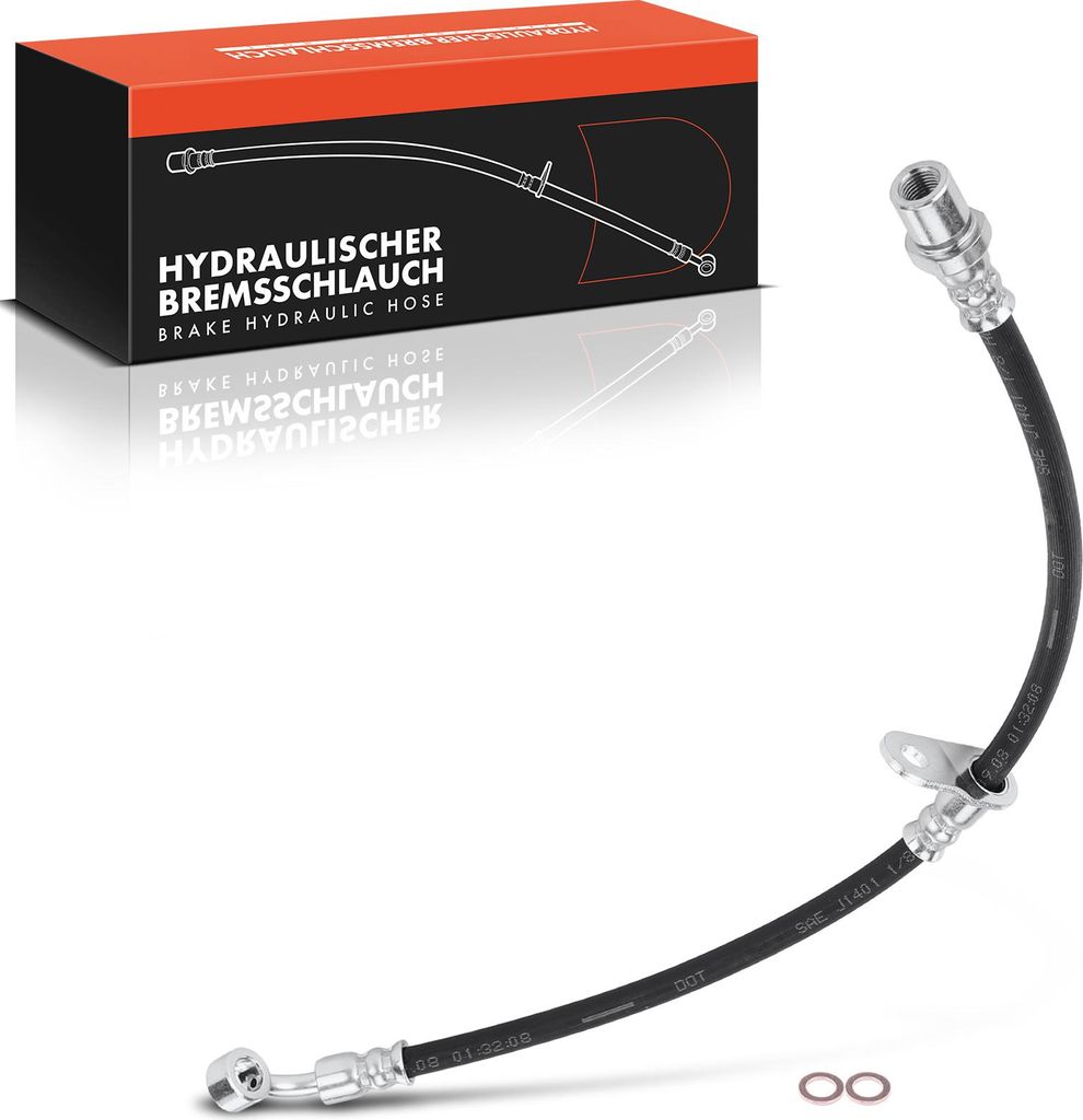 Frankberg 1x Bremsschlauch Bremsschläuche Hinterachse Rechts für Subaru Impreza G3 GH GR GD GG GE