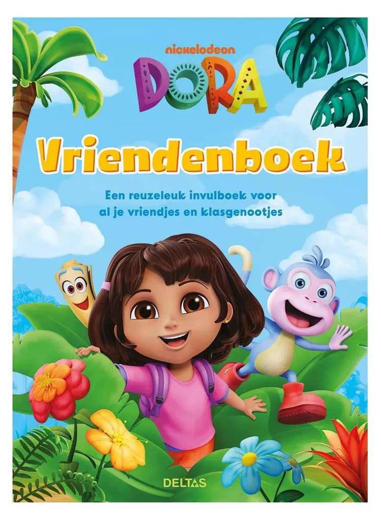 Deltas Dora l'Exploratrice Mon Livre d'Amitié pour l'École Maternelle