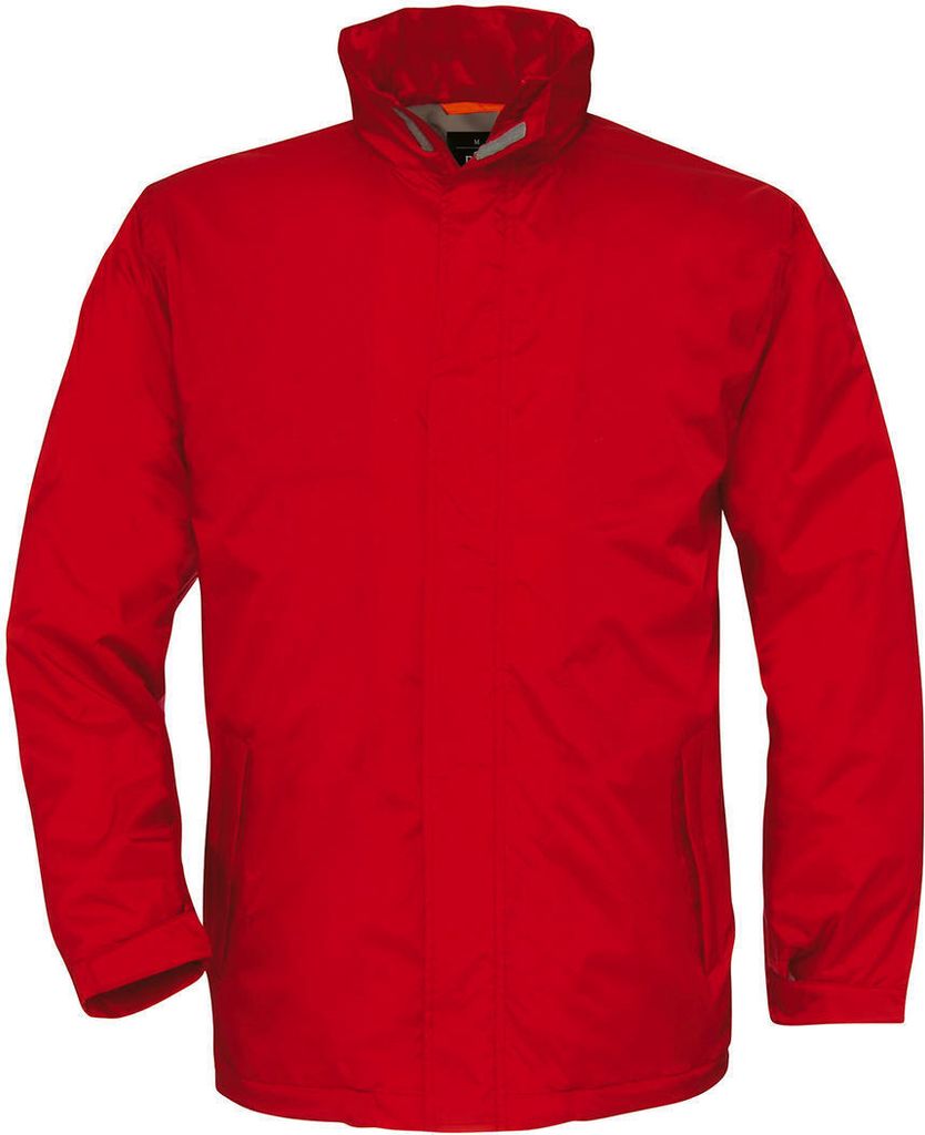 B&C JU824 | Jacket Ocean Shore - Farbe: Red - Größe: S