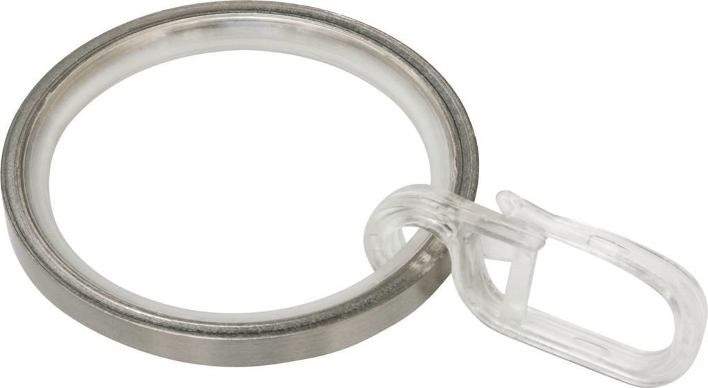 Anneaux avec insert avec crochets 25 mm acier inoxydable Image du produit 