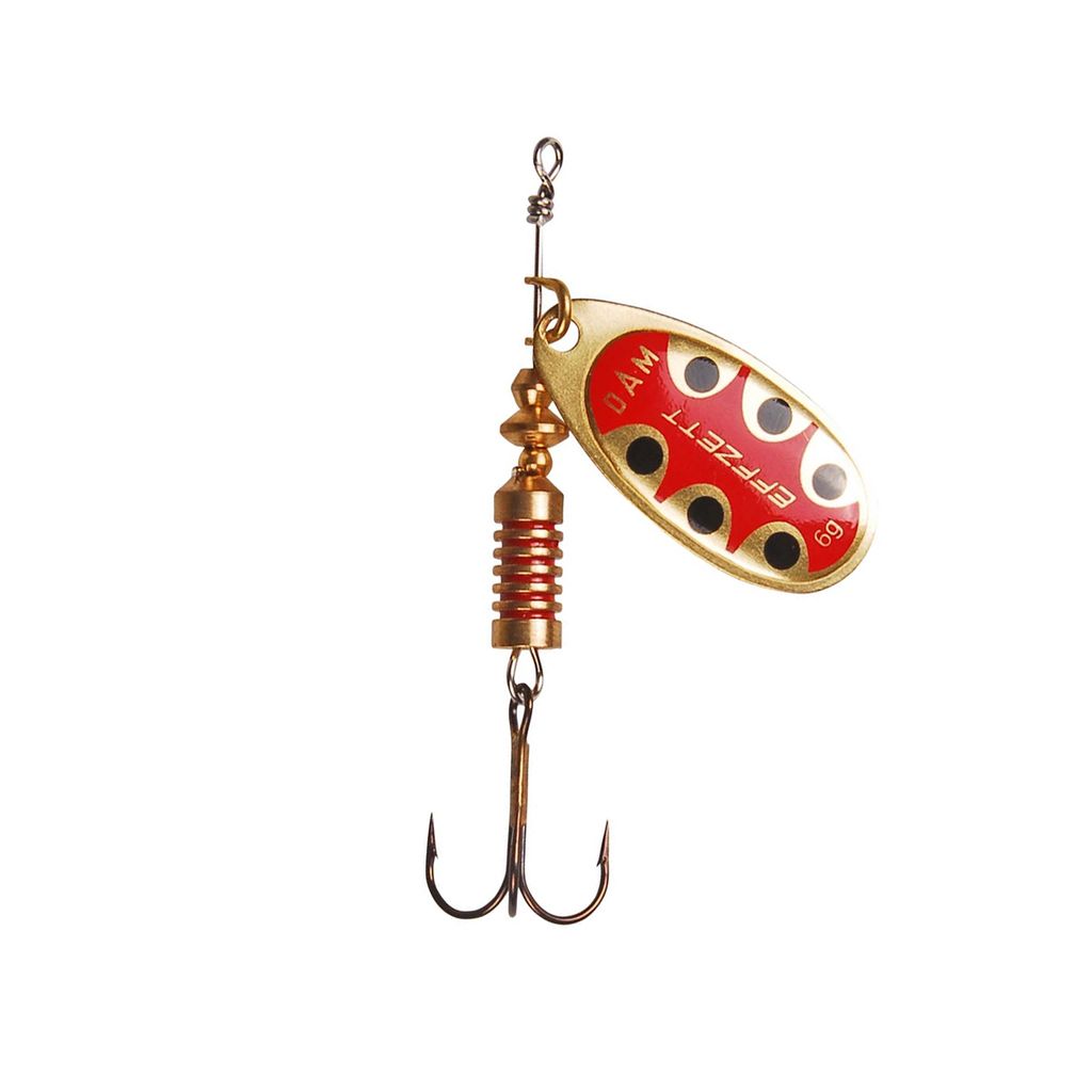 DAM Effzett Standard Spinner Copper Black Dot 6 g Spinner / Löffel