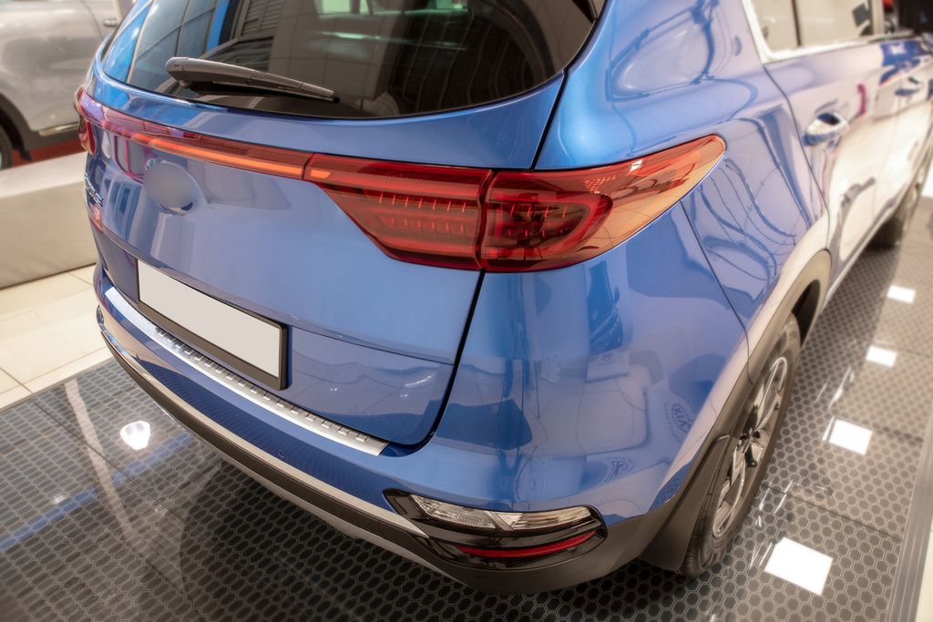 Edelstahl Ladekantenschutz für Kia Sportage 4 FL 2018-2021