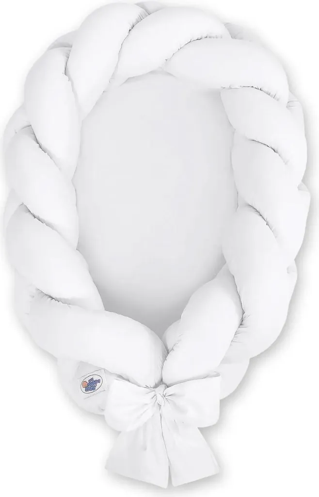 Lit d'appoint bébé 2 en 1 blanc idéal pour cododo et siestes sûres