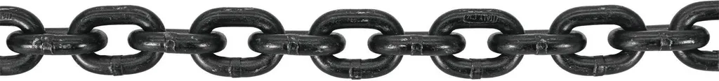 Chaîne robuste acier rond 8mm GK8 finition noire sw pour industrie