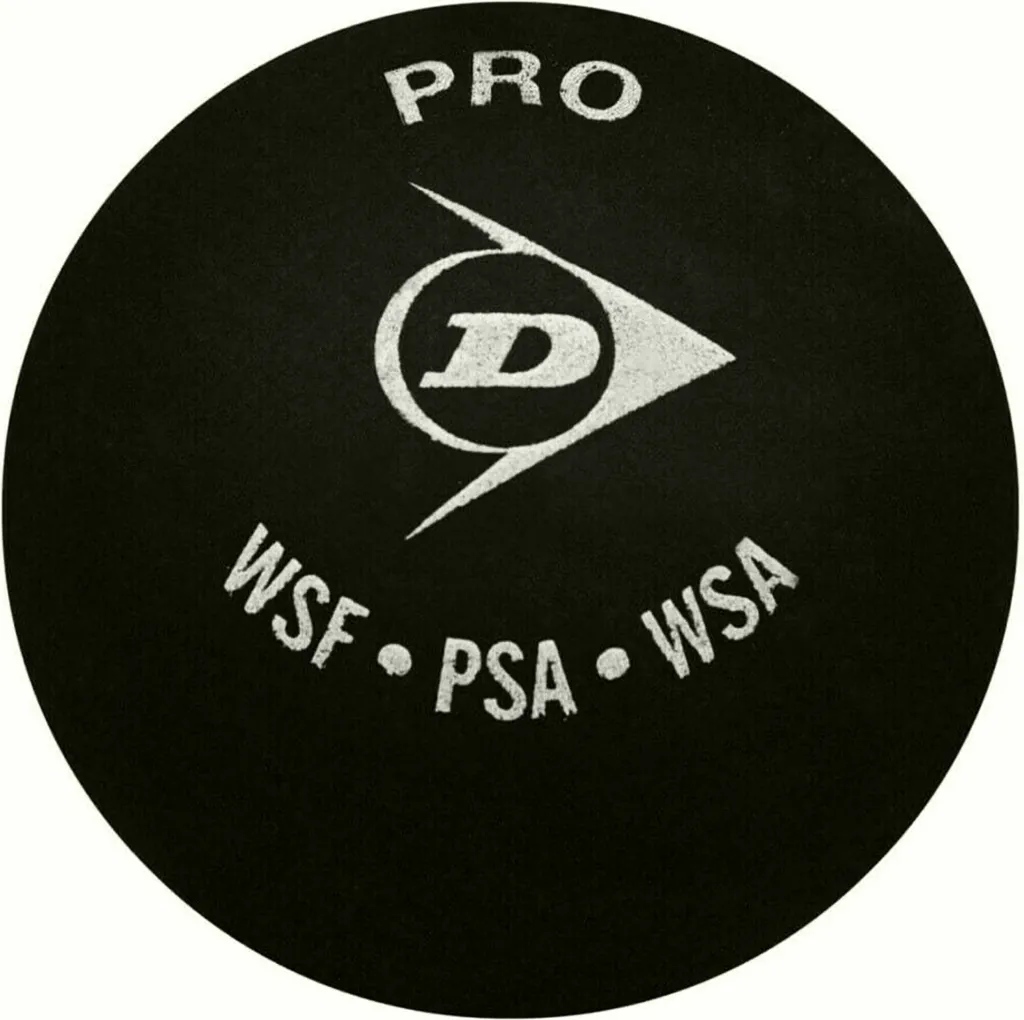 Dunlop Pro Balles de Squash Lot de 12 en Polymère RD705 Jaune et Noir