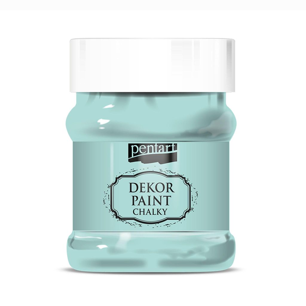 PENTART Dekorfarbe Chalky, 230 ml, Patinagrün