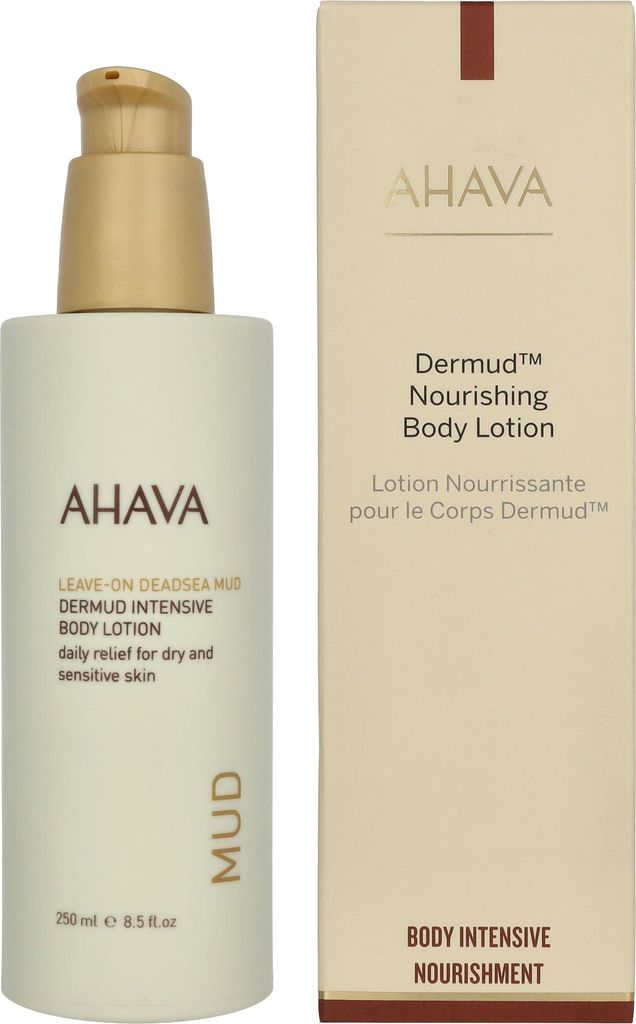 Ahava Deadsea Mud Dermud Intensive Body Lotion Daily Relief For Dry And Sensitive Skin 250 ml