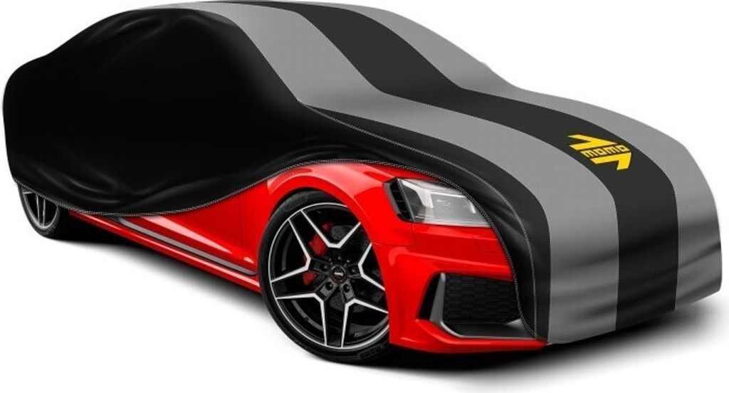 Momo SHIELD 1 kryt na auto, plný kryt na garáž, černý/šedý, Obrázek produktu 
