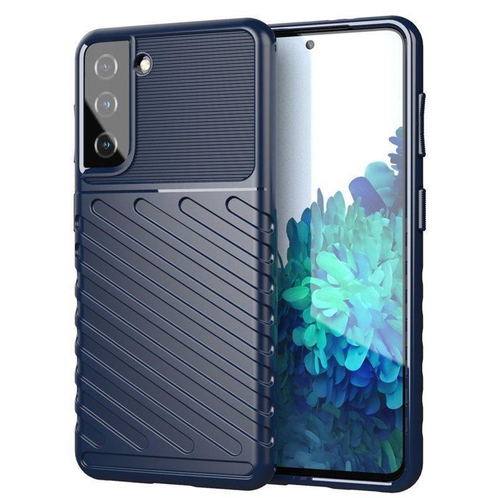 Thunder Case Samsung Galaxy S23 Silikon Panzerhülle blau